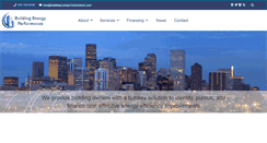 Desktop Screenshot of buildingenergyperformance.com